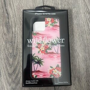 Wildflowers Pink Floral iPhone 12/12 Pro Case